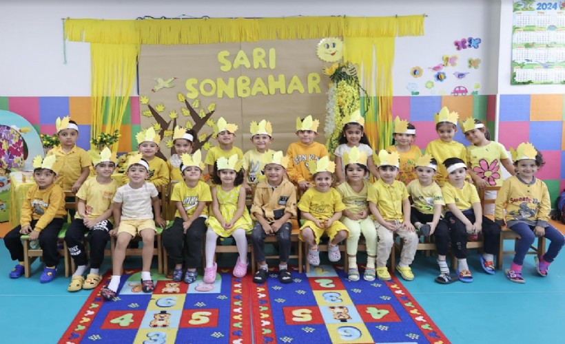 Konaklı minikler 'Sarı Sonbahar' ile hem eğlendi hem öğrendi