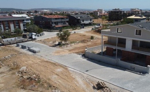 Menderes'te Söğüt Sokak Yolu tamamlandı