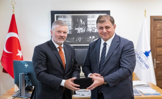 Norveç Büyükelçisi Gaarder'den Başkan Tugay'a ziyaret