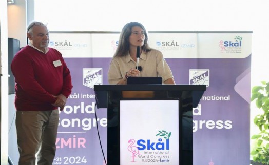 SKAL Uluslararası Dünya Kongresi'nde Çeşme'nin tarihi ve doğal güzellikleri tanıtıldı