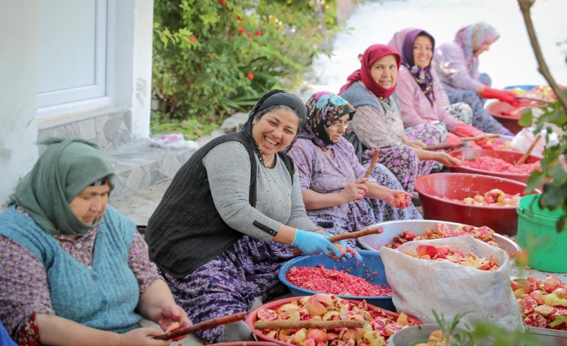 Aliağa’nın doğal Çıtak nar ekşisinin sofralara uzanan öyküsü