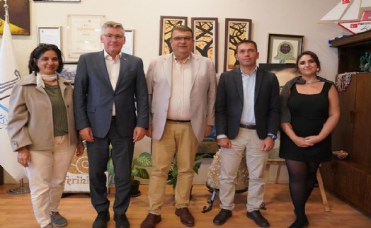 Almanya İzmir Başkonsolosu'ndan Başkan Yetişkin'e ziyaret