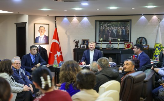 Buca Belediye Başkanı Görkem Duman'a muhtarlardan tam destek