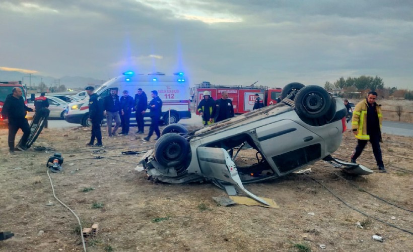 Cezaevindeki eşini ziyarete gitti, kazada hayatını kaybetti