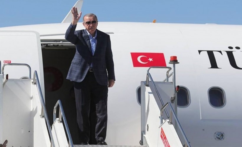 Erdoğan, Suudi Arabistan'a gitti