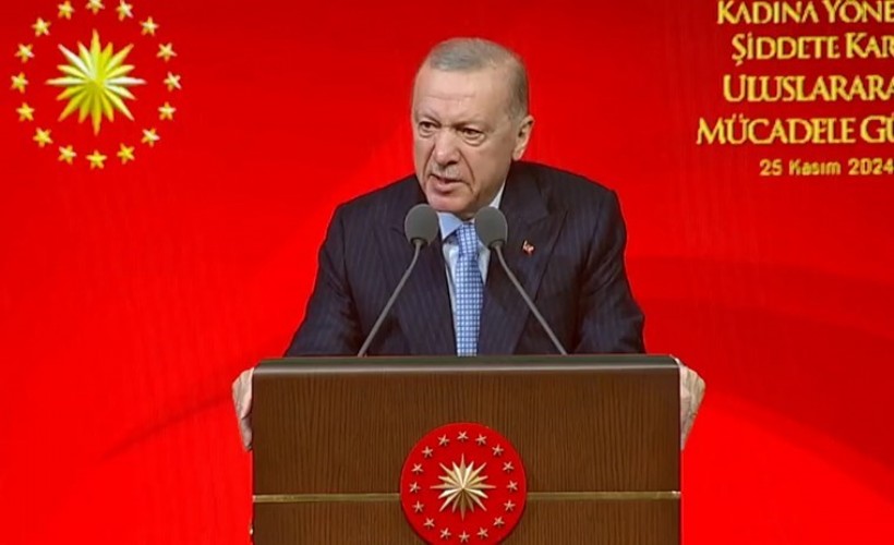 Erdoğan, feshettiği İstanbul Sözleşmesi'ni hedef aldı: 'Marjinal kesimlerin ideolojik kavga aparatı'