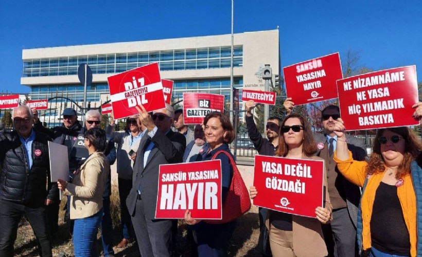 İzmir Barosu’ndan 'etki ajanlığı' tepkisi: Sansür yasasına hayır!