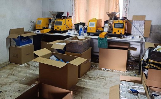 Manisa'da kaçak tütün ve sigara operasyonu: 7 gözaltı