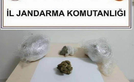 Ormanda 1 kilo skunk ele geçirildi; 3 gözaltı