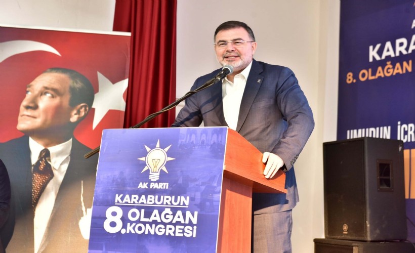 Saygılı'dan Karaburun Kongresi'nde 'imar' mesajı: Çivi dahi çakılamıyordu!