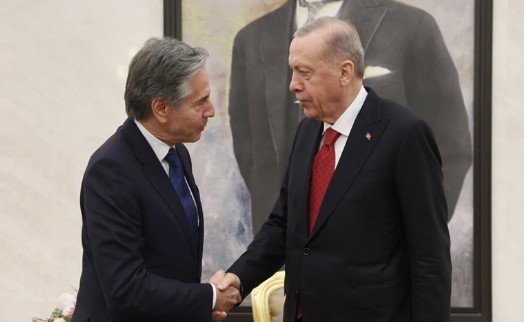 Erdoğan ile Blinken'dan ‘Suriye' görüşmesi