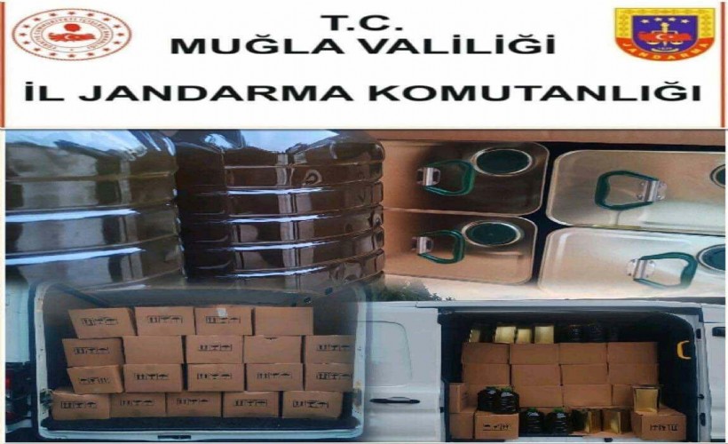 Muğla'da 1,5 ton sahte zeytinyağı ele geçirildi