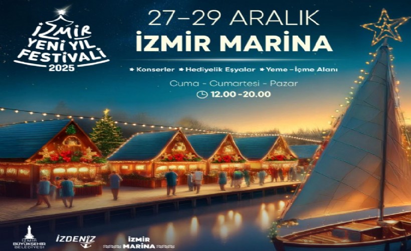 Yeni yıl heyecanı İzmir Marina’da