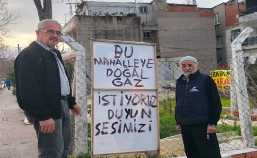 Bayraklı'da doğalgaz çığlığı