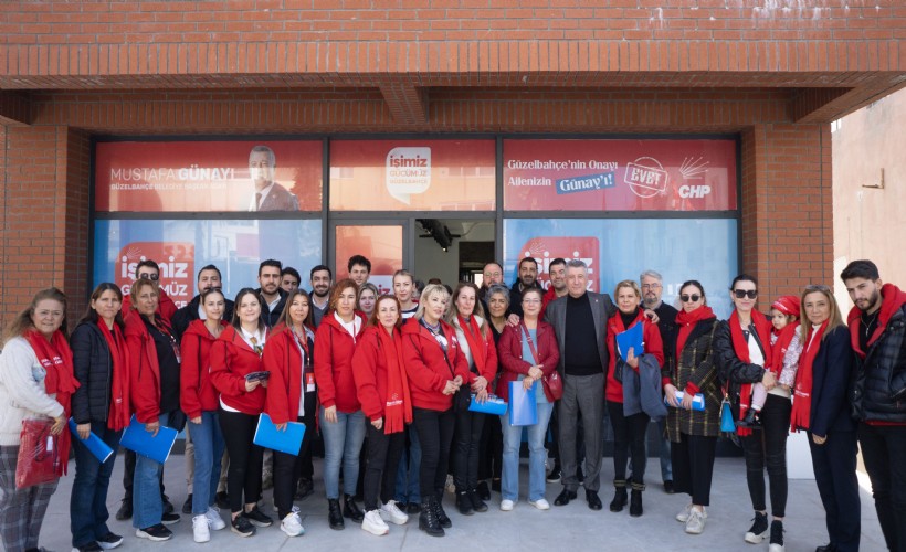 CHP Güzelbahçe Seçim Koordinasyon Merkezi'ni açıyor