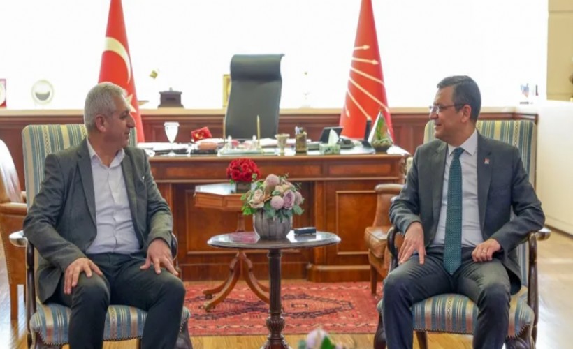 CHP lideri Özgür özel, EMEP Genel Başkanı Seyit Aslan ile görüştü
