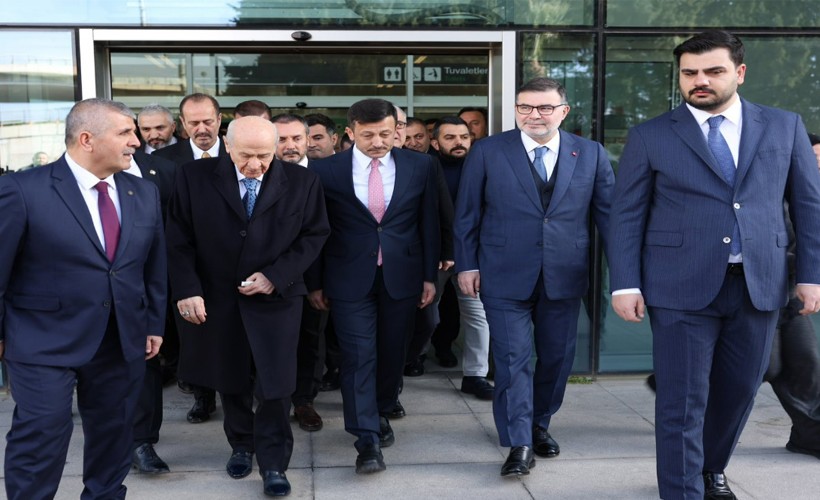 Cumhur İttifakı İzmir'den Devlet Bahçeli'ye özel karşılama