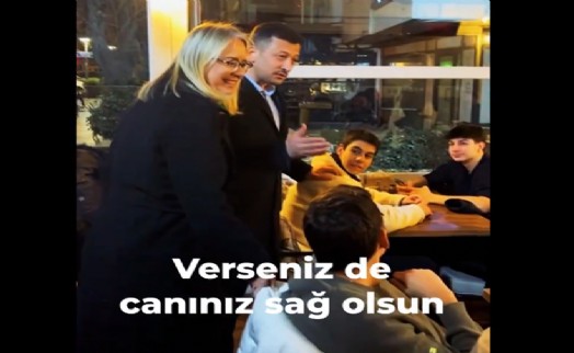 Hamza Dağ'ın Alsancak ziyaretinde renkli görüntüler