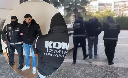 İnterpol tarafından kırmızı bültenle aranan zanlı İzmir'de yakalandı