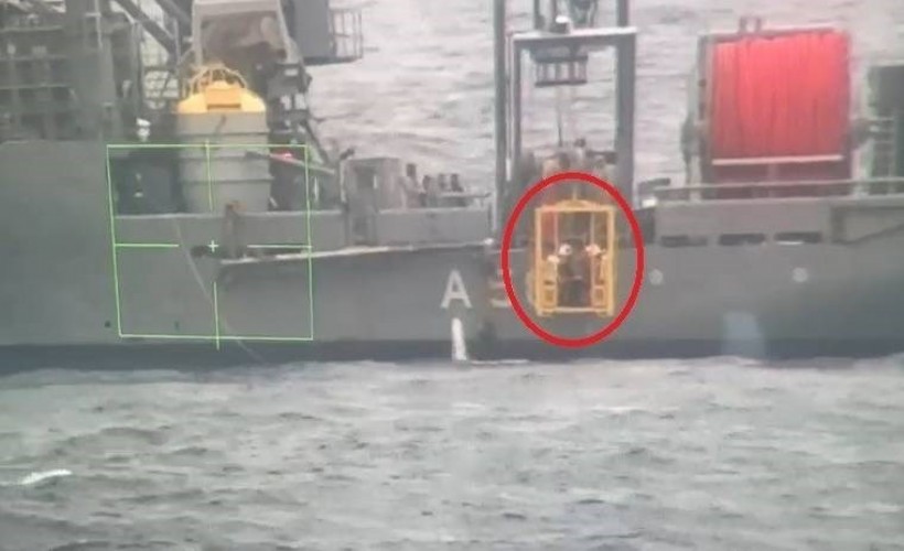 Marmara Denizi'nde batan geminin enkazında bir kişinin cesedine ulaşıldı