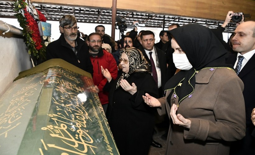 Meral Akşener, ablasını son yolculuğuna uğurladı