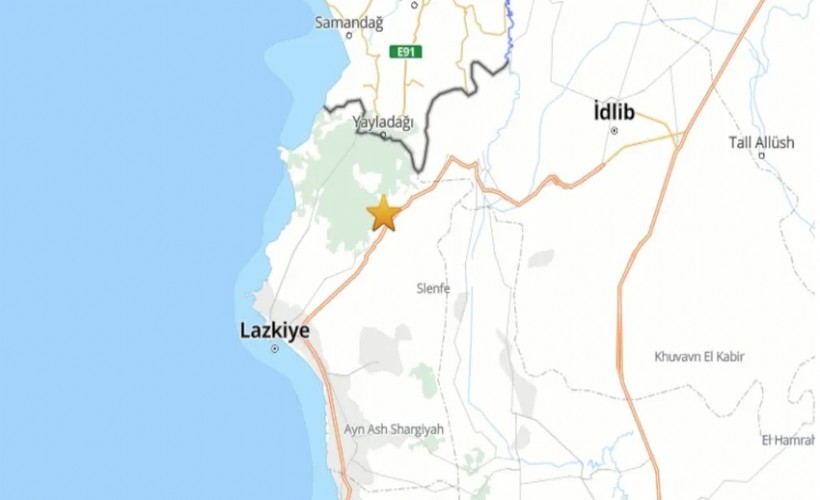 Türkiye-Suriye sınırında 4,2'lik deprem