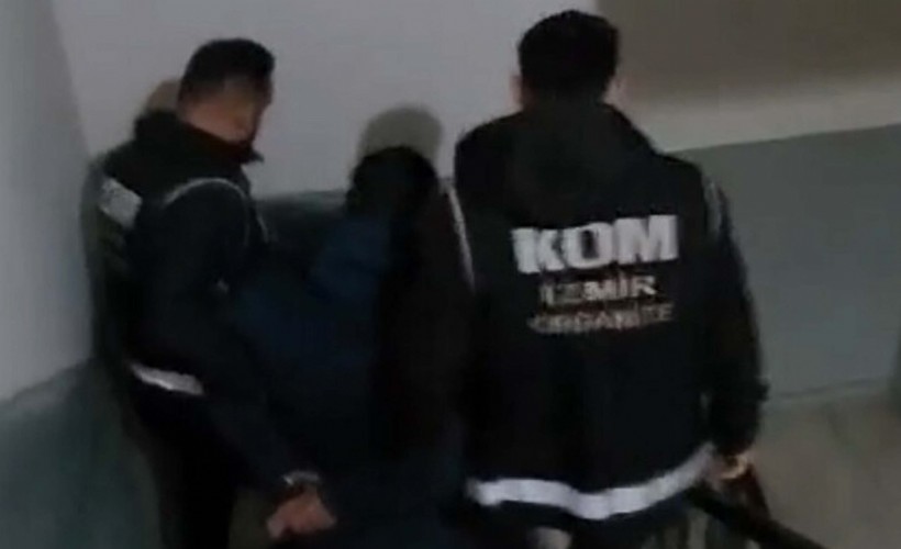 İzmir'de 'Keser' suç örgütüne operasyon: 5 gözaltı