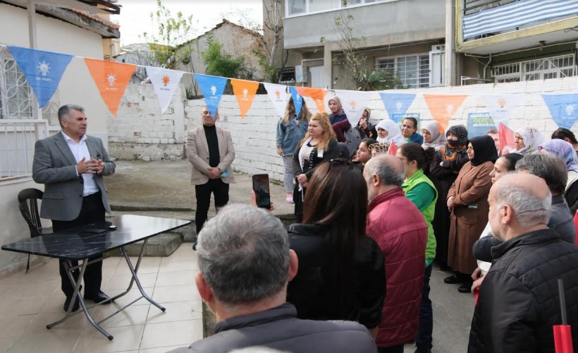 AK Parti Karabağlar Adayı Tunç: Kaldırımın rengine kadar vatandaşımıza soracağız