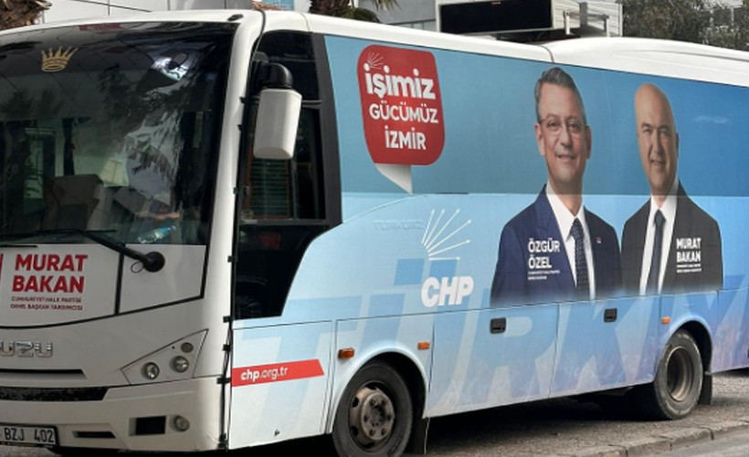 CHP'li Bakan otobüs giydirdi: İşte dikkat çeken o detay!