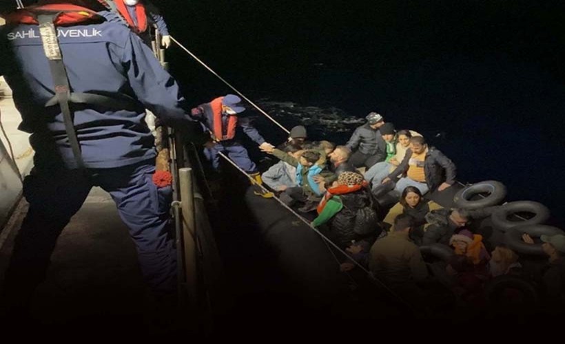 İzmir sularında 36 kaçak göçmen yakalandı