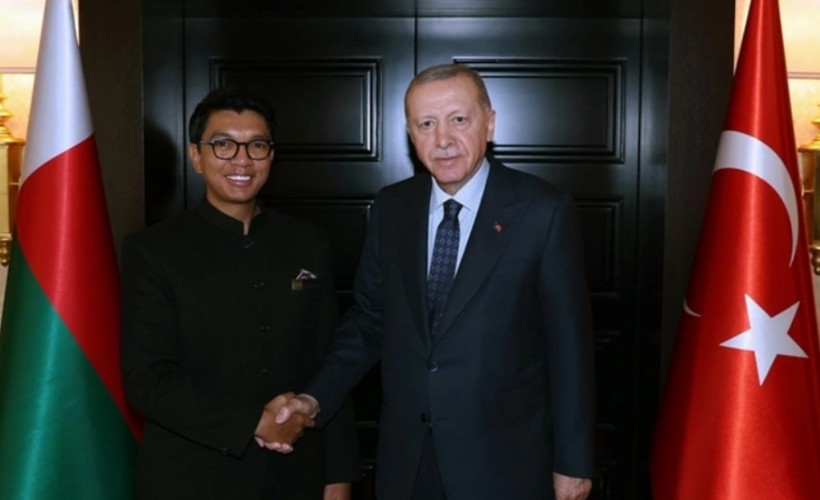 Erdoğan, Madagaskar Cumhurbaşkanı ile görüştü
