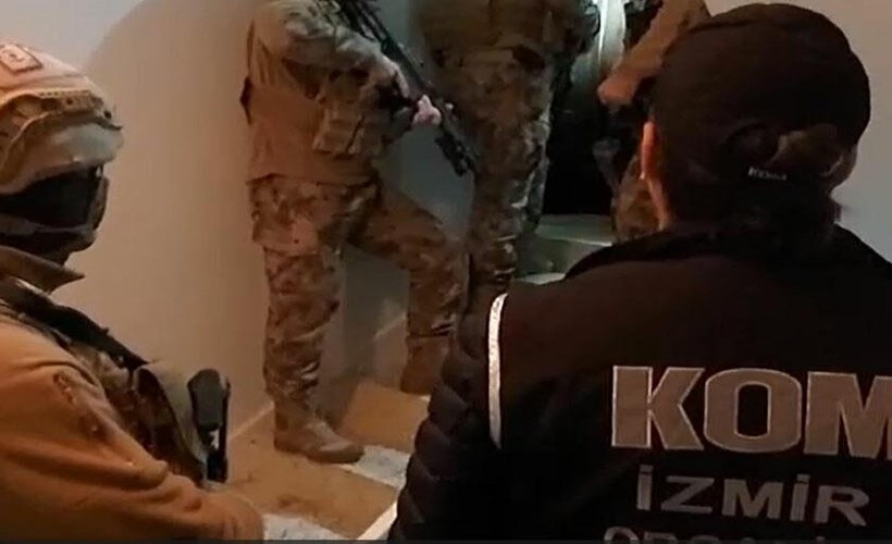 İzmir merkezli 3 ilde 'Mahzen-13' operasyonu: 2 suç örgütü çökertildi