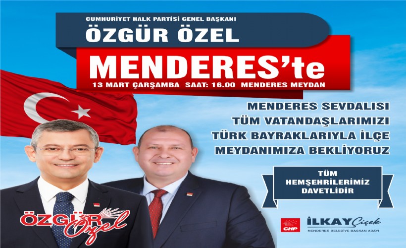 Menderes’te Türk bayraklı 'Özel' gün!
