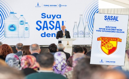 Şaşal Su, Göztepe Spor Kulübü'nün yeni sponsoru oldu