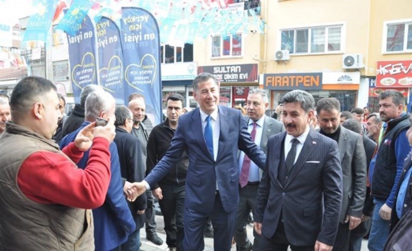 Sinan Oğan, İYİ Parti adayına destek için sahada!