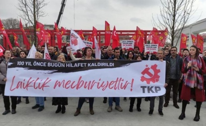 TKP'den Bakırköy'de 'Laiklik' eylemi: Zübüklerden kurtulacağız!