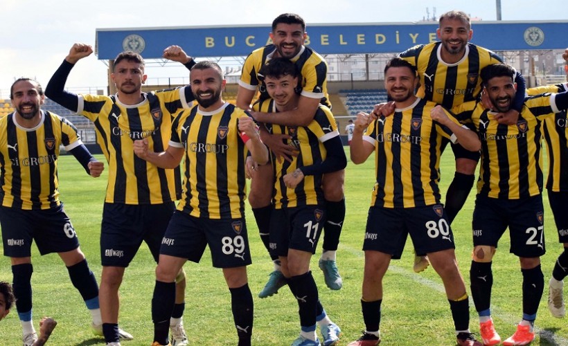 Bucaspor 1928, 9'da 9 yaparak, zirve iddiasını sürdürdü