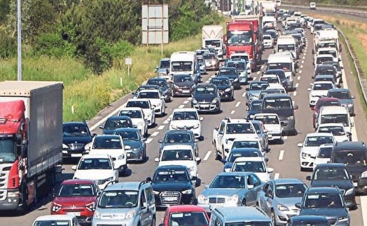 Ege'de bayram trafiği