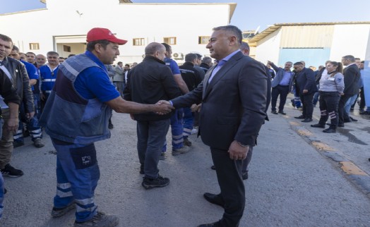 İZSU'da bayram kutlaması