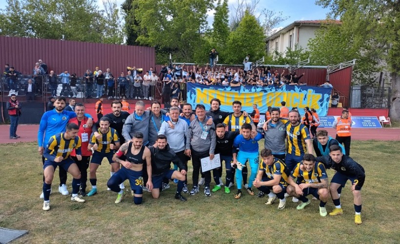 Menemen FK Play-Off oynamayı garantiledi