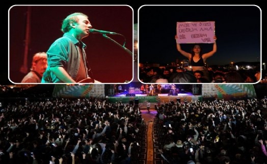 Mor ve Ötesi Alaçatı'yı mest etti