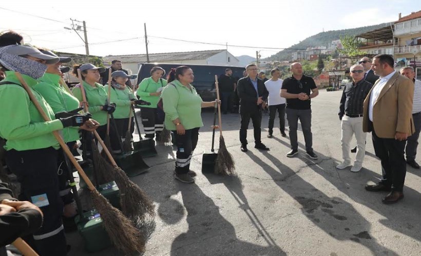 Narlıdere'de temizlik seferberliği sürüyor