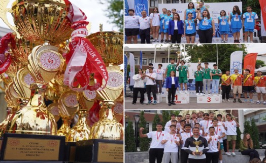 17. Yarımada Spor Oyunları'nda ödüller sahiplerini buldu