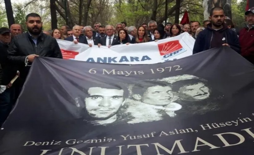 Ankara'da '3 Fidan' anması: Özgür Özel de katıldı