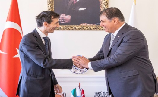 Başkan Tugay'dan 93. İEF için İtalya'ya partner ülke teklifi