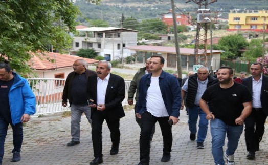 Bornova'nın köylerinde sorun çözen sabah mesaileri