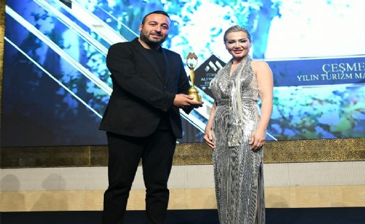 Çeşme'ye 'Yılın Turizm Markası' ödülü