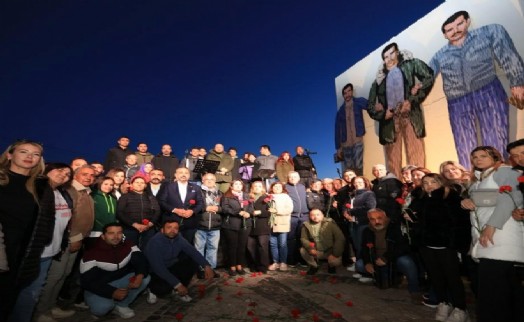 Güzelbahçe'de üç fidan türkülerle anıldı