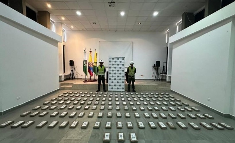 Kolombiya’da 151 kilo kokain ele geçirildi: Varış yeri İstanbul!