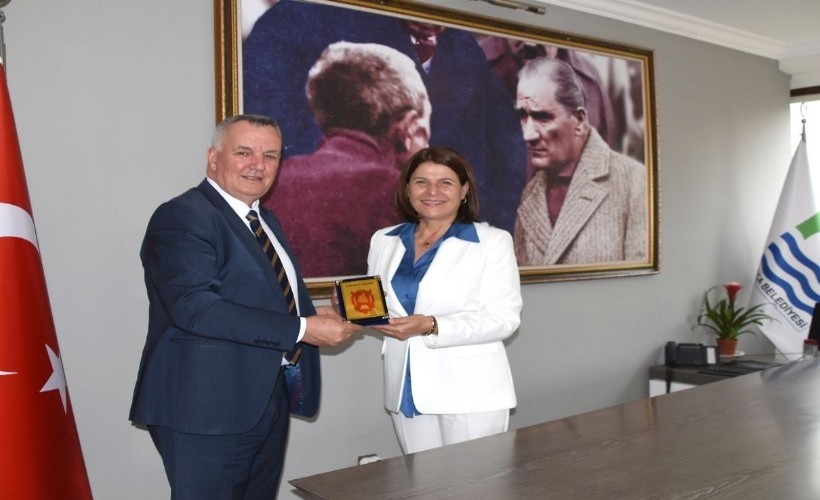 Kosova Lipjan Belediye Başkanlığı Foça’yı ziyaret etti